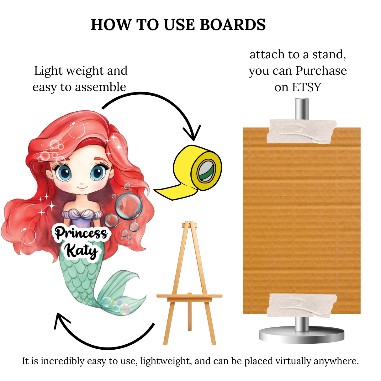 princess Cutout, Disney princess Cutout Decor, mermaid Party Decoration Theme, Birthday Party Stand Up Prop, Digital Download