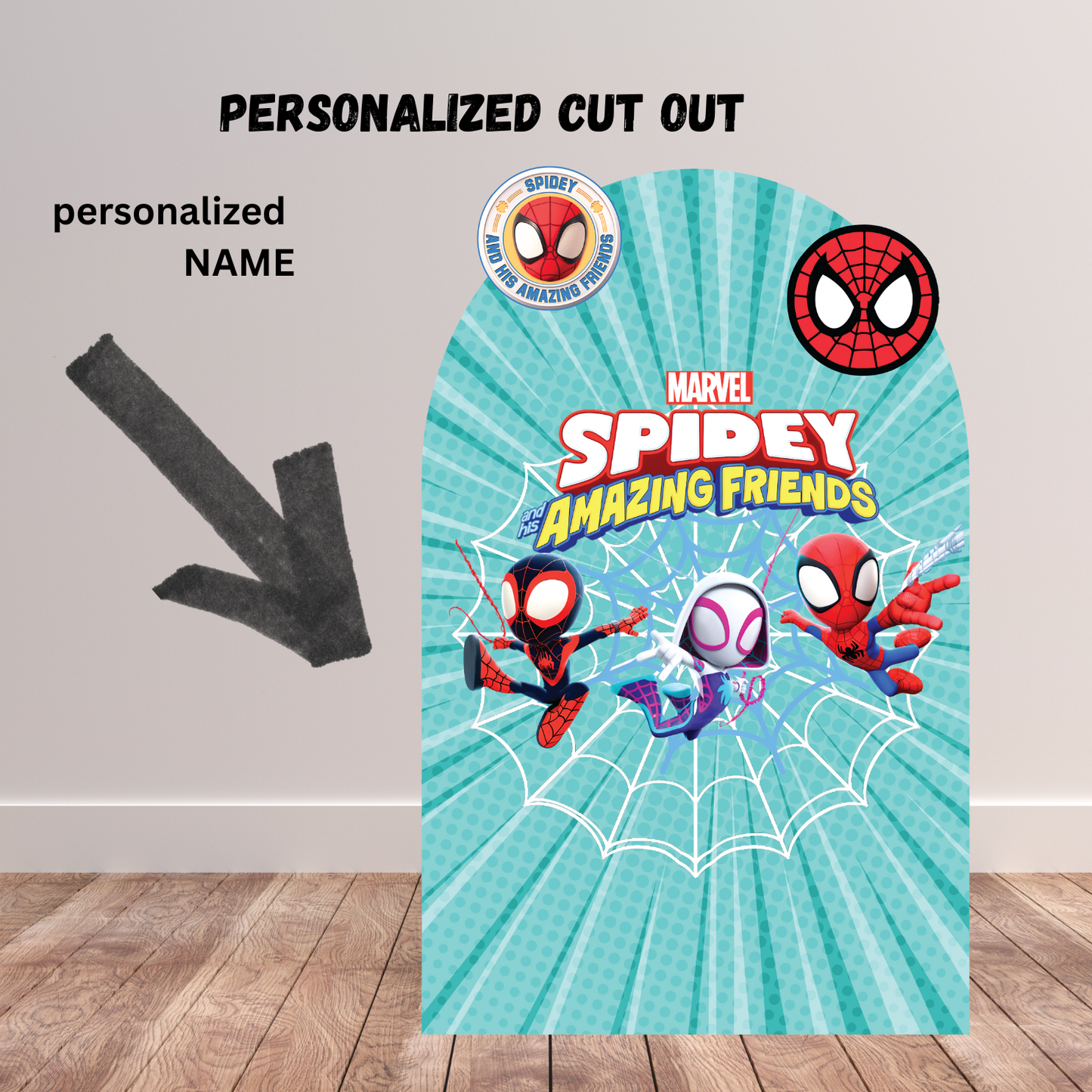 Spider Boy + Friends Birthday Bundle,digital DIY Party Pack, At Home Birthday Display
