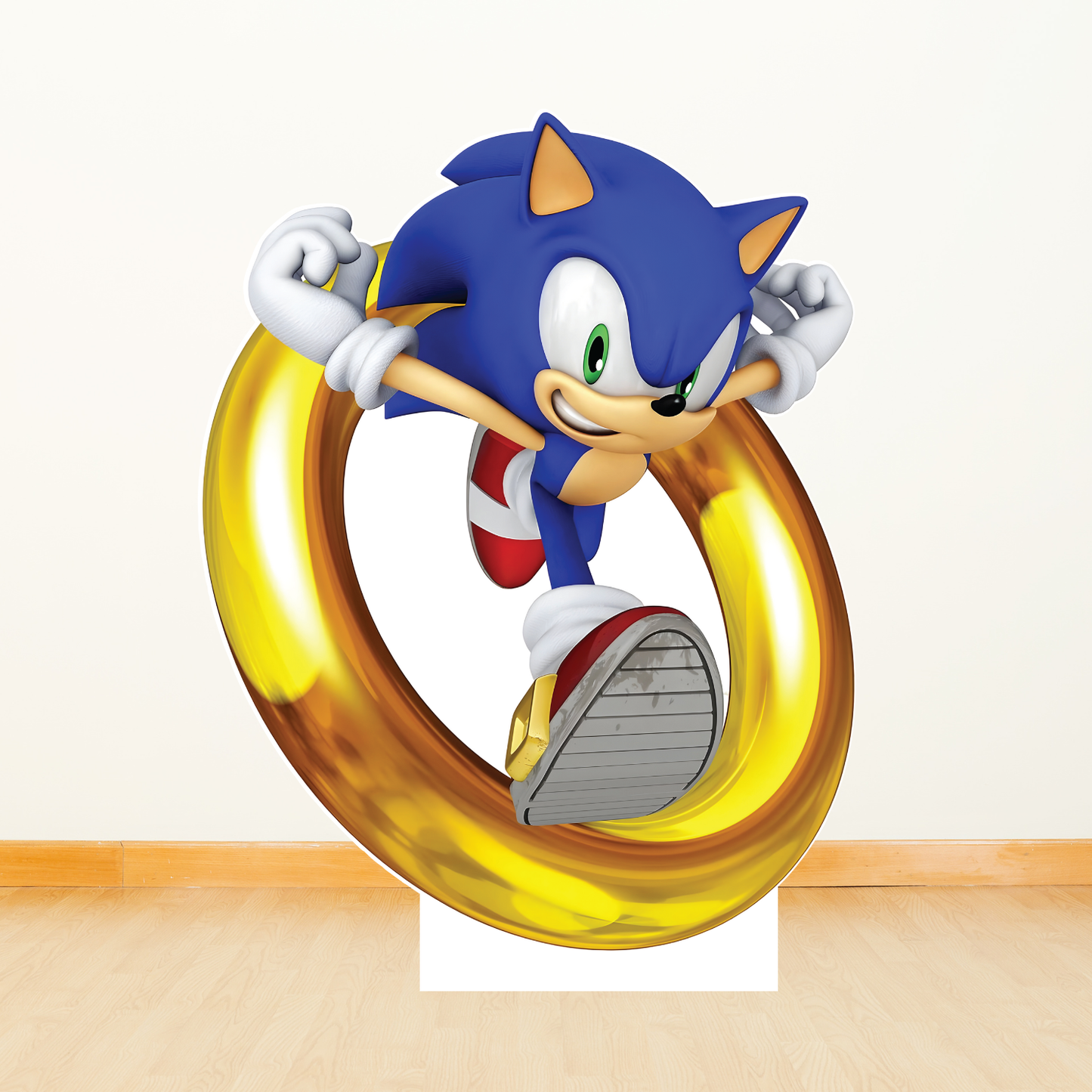 Sonic Character Cardboard Cutouts - Sonic Party Decorations , sonic ring cutout