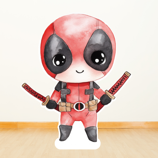 cute Superhero Captain Decor Cutout (Digital File), Cartoons cut outs, and party signs. Life Size Cutouts, Iron man, Spider, Venom, deadpool