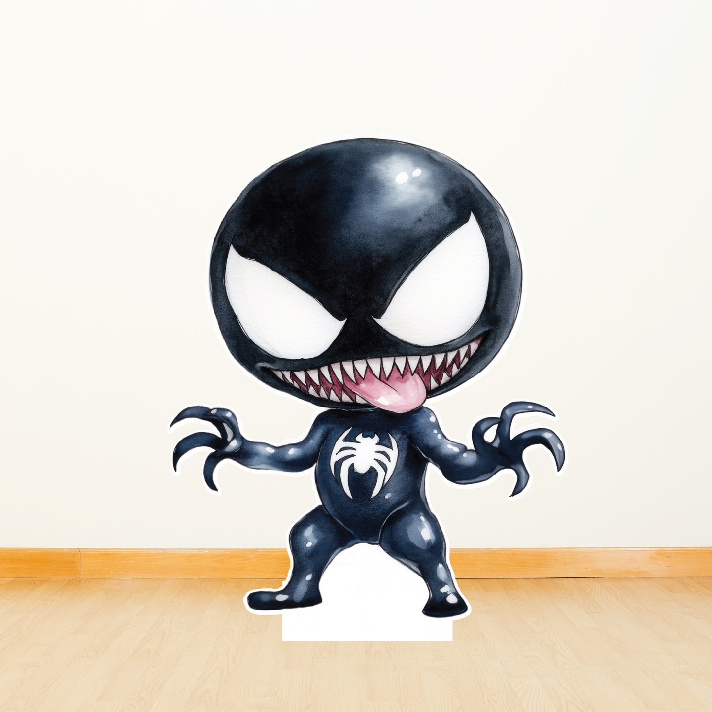 cute Superhero Captain Decor Cutout (Digital File), Cartoons cut outs, and party signs. Life Size Cutouts, Iron man, Spider, Venom, batman