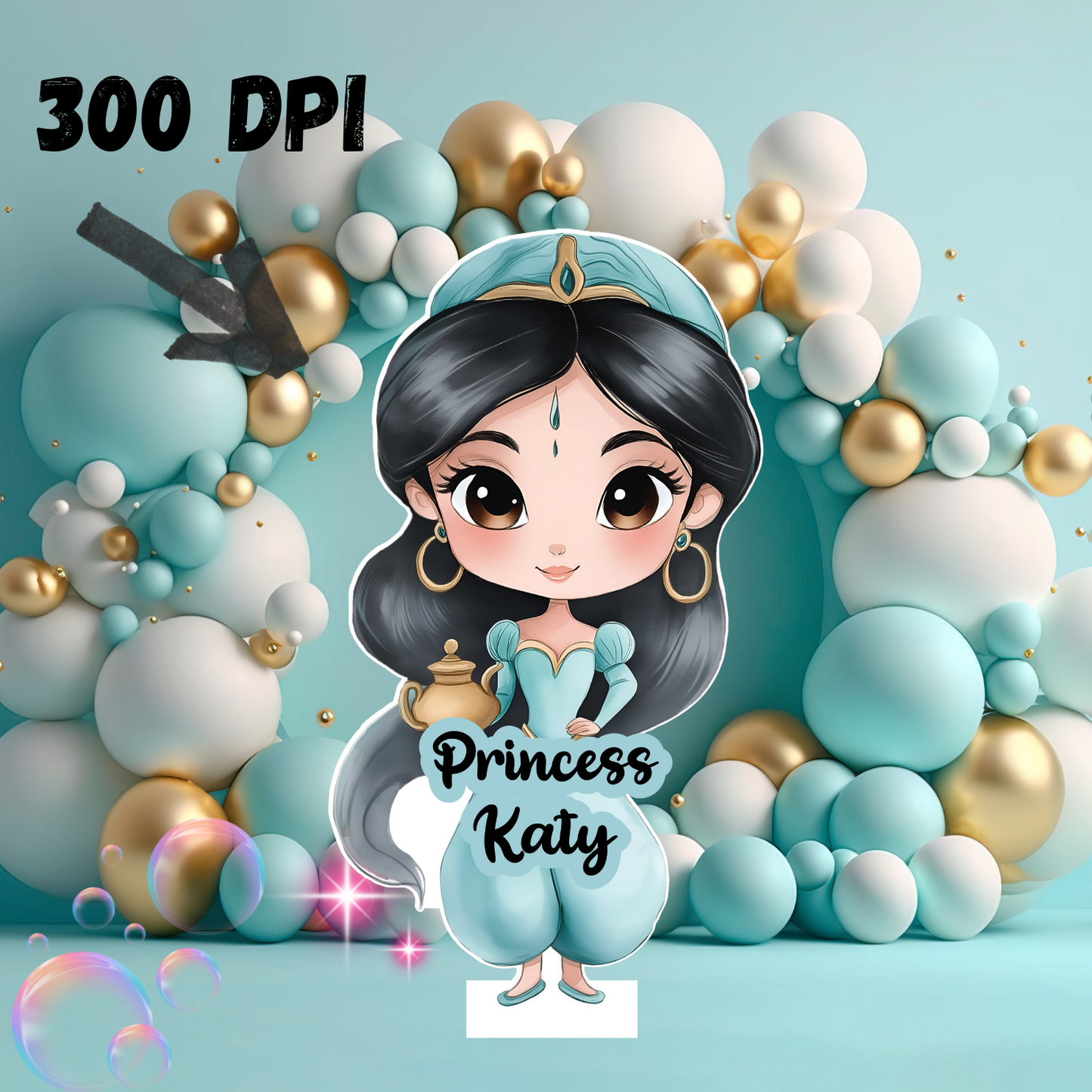 princess Cutout, Disney princess Cutout Decor, Jasmin Party Decoration Theme, Birthday Party Stand Up Prop, Digital Download