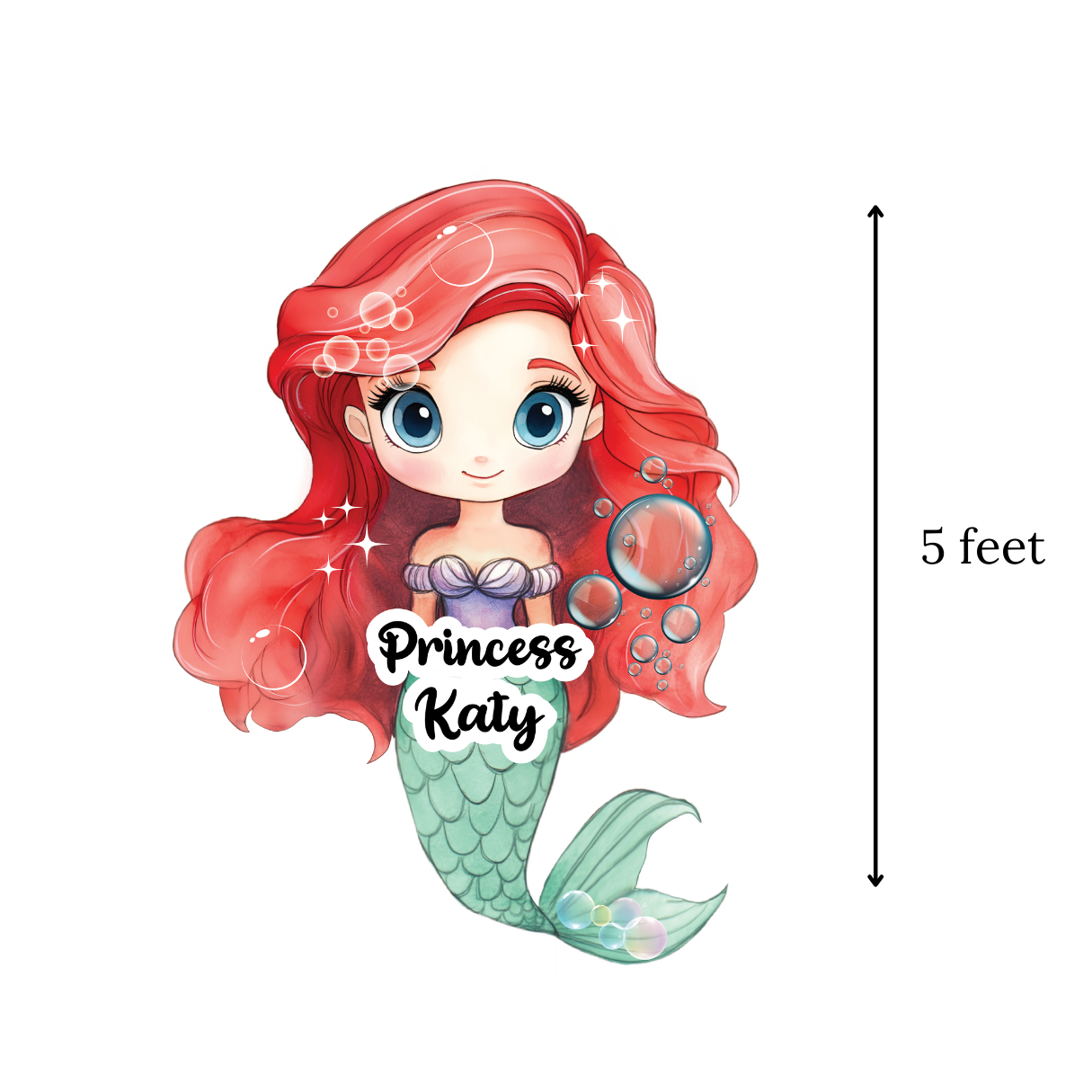 princess Cutout, Disney princess Cutout Decor, mermaid Party Decoration Theme, Birthday Party Stand Up Prop, Digital Download