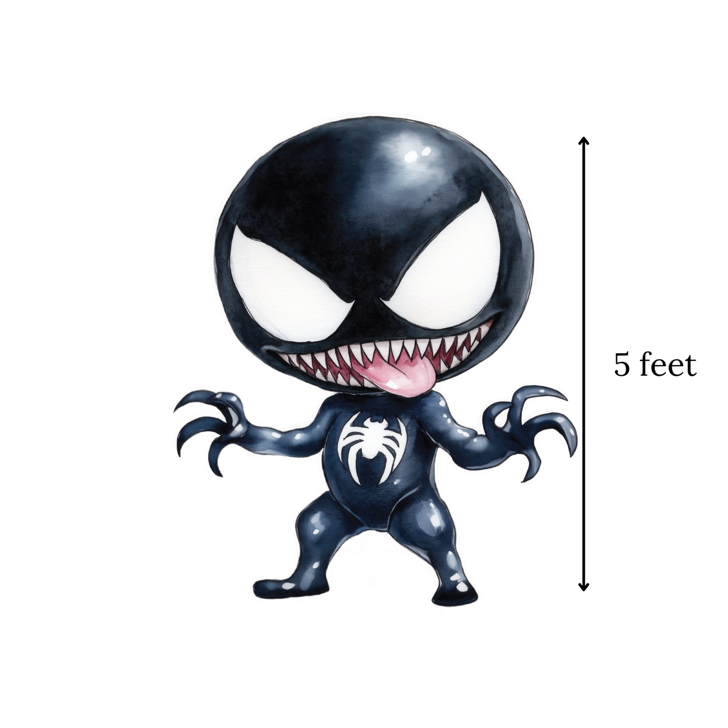 cute Superhero Captain Decor Cutout (Digital File), Cartoons cut outs, and party signs. Life Size Cutouts, Iron man, Spider, Venom, batman