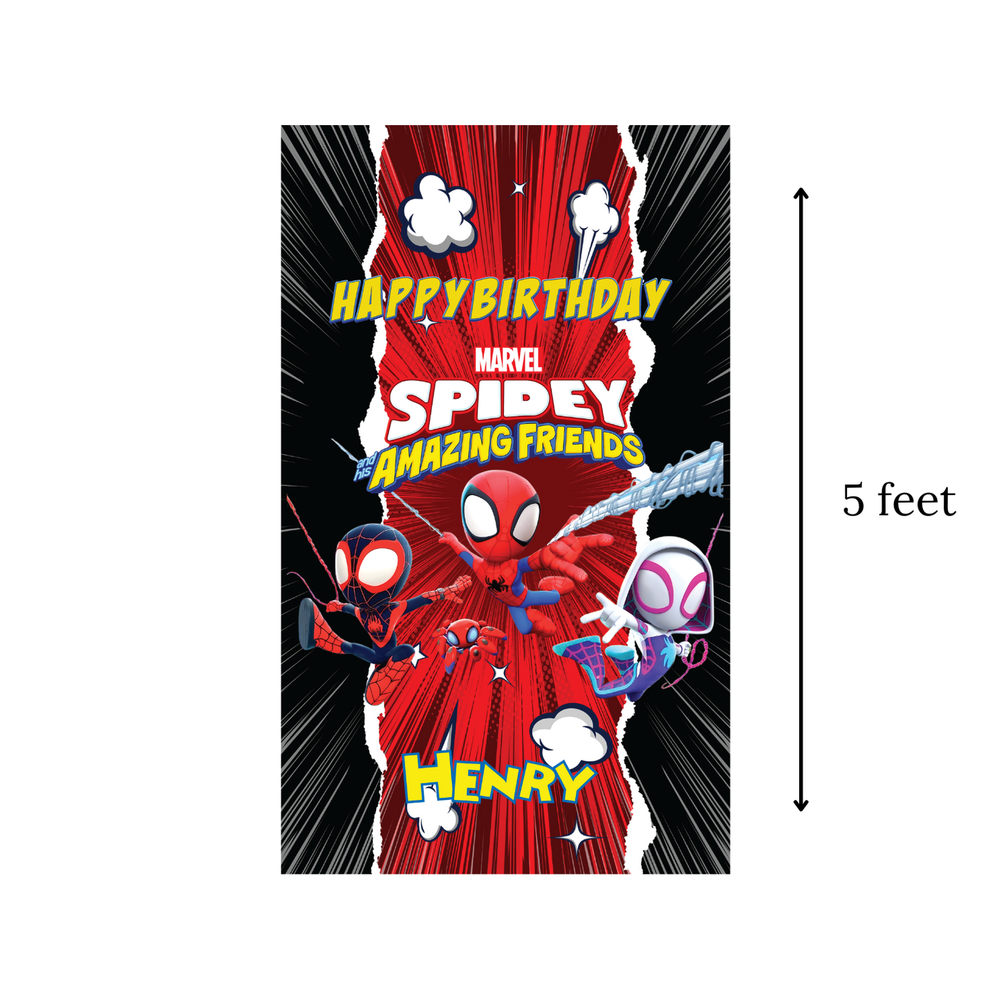 Spider Boy + Friends Birthday Bundle,digital DIY Party Pack, At Home Birthday Display