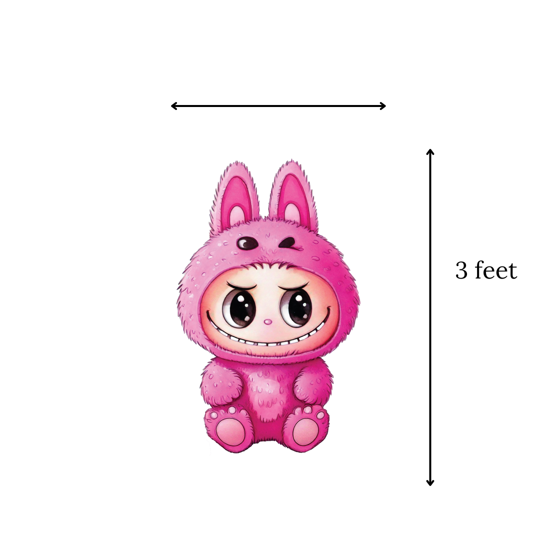 Labubu digital cutouts for parties and events