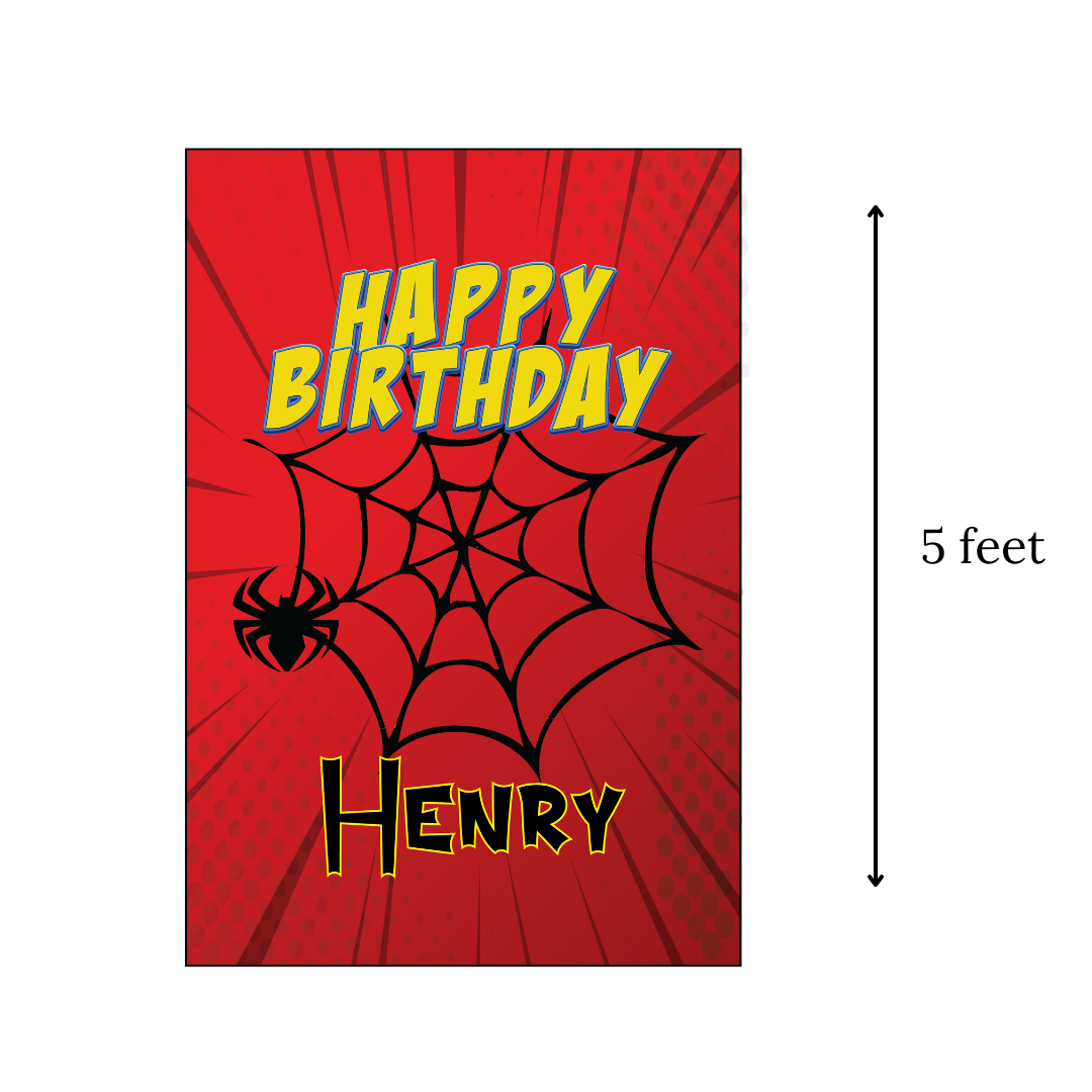 Spider Boy + Friends Birthday Bundle,digital DIY Party Pack, At Home Birthday Display
