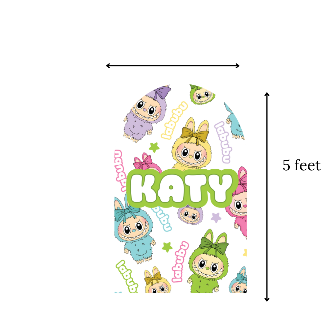 Labubu digital cutouts for parties and events