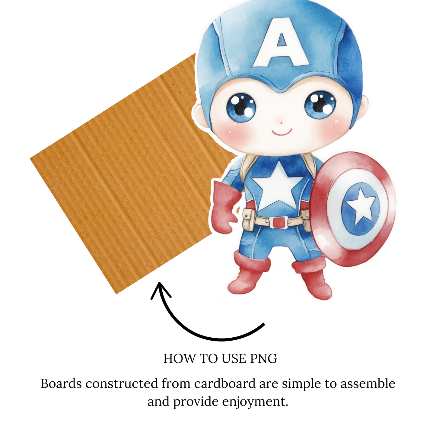 cute Superhero Captain Decor Cutout (Digital File), Cartoons cut outs, and party signs. Life Size Cutouts, Iron man, Spider, Venom, batman