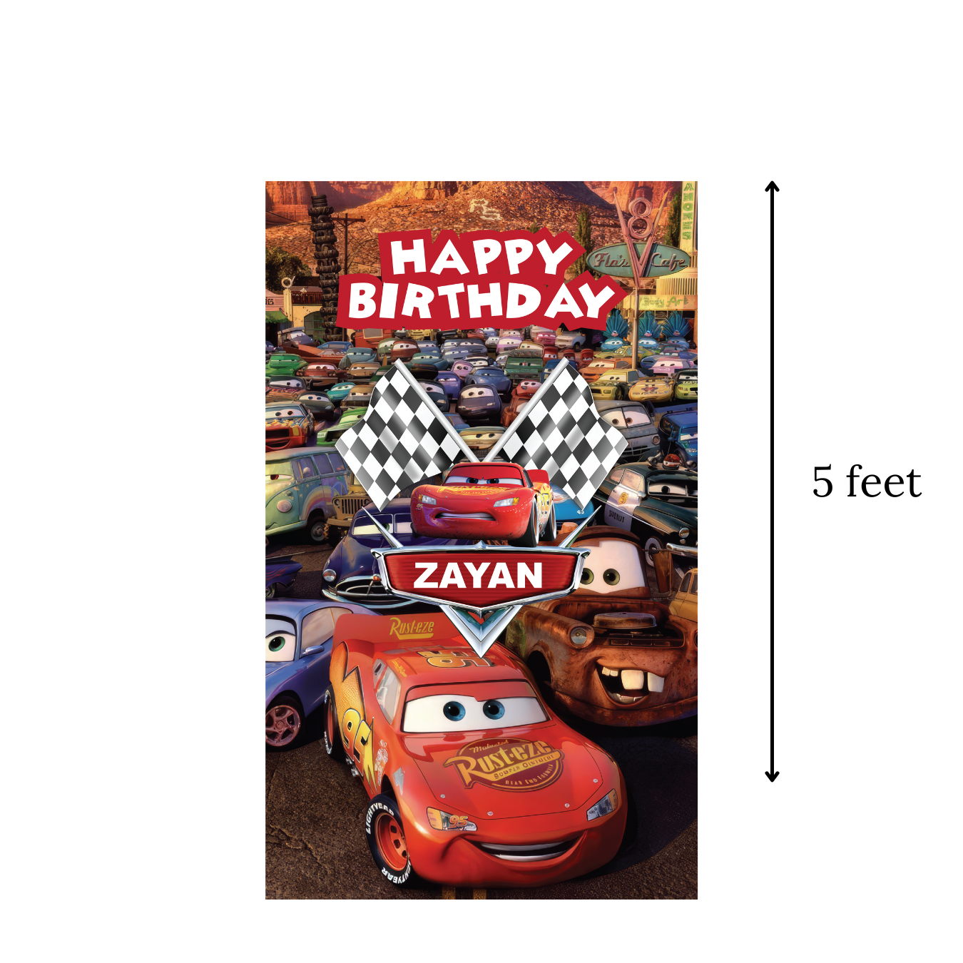 Cars themed Birthday Party Cutouts: Racing Theme Decor (Digital Download)