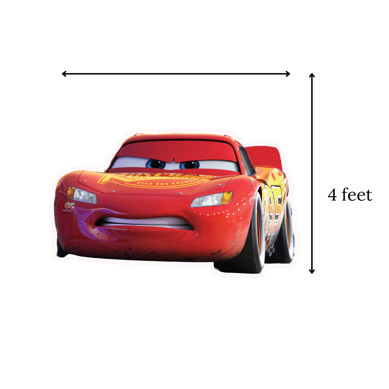 Cars themed Birthday Party Cutouts: Racing Theme Decor (Digital Download)